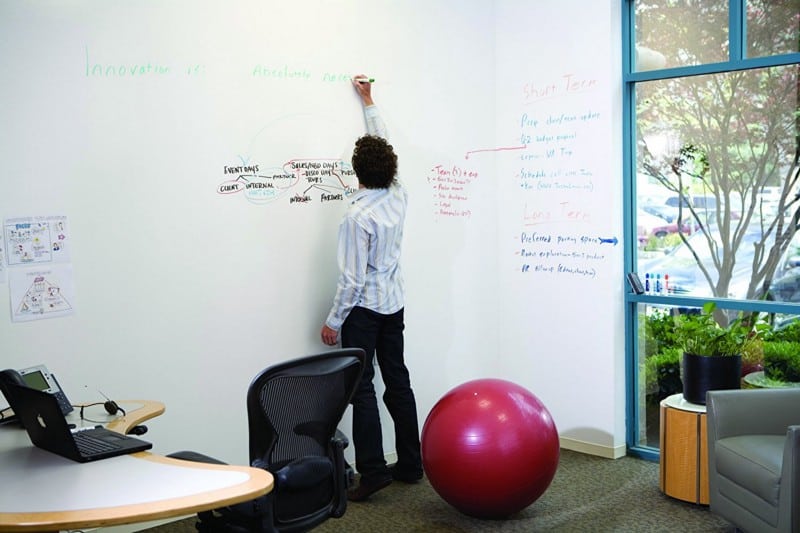 IdeaPaint CREATE Series 50 sq. ft. Kit — Whiteboard Paint — White