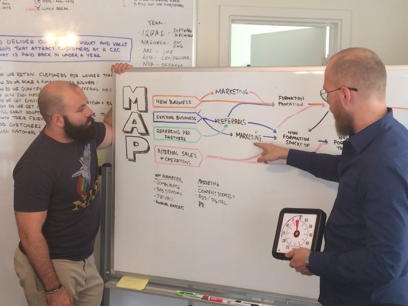 Luxor Mobile Dry Erase Double Sided Magnetic Whiteboard 72"W x 40"H