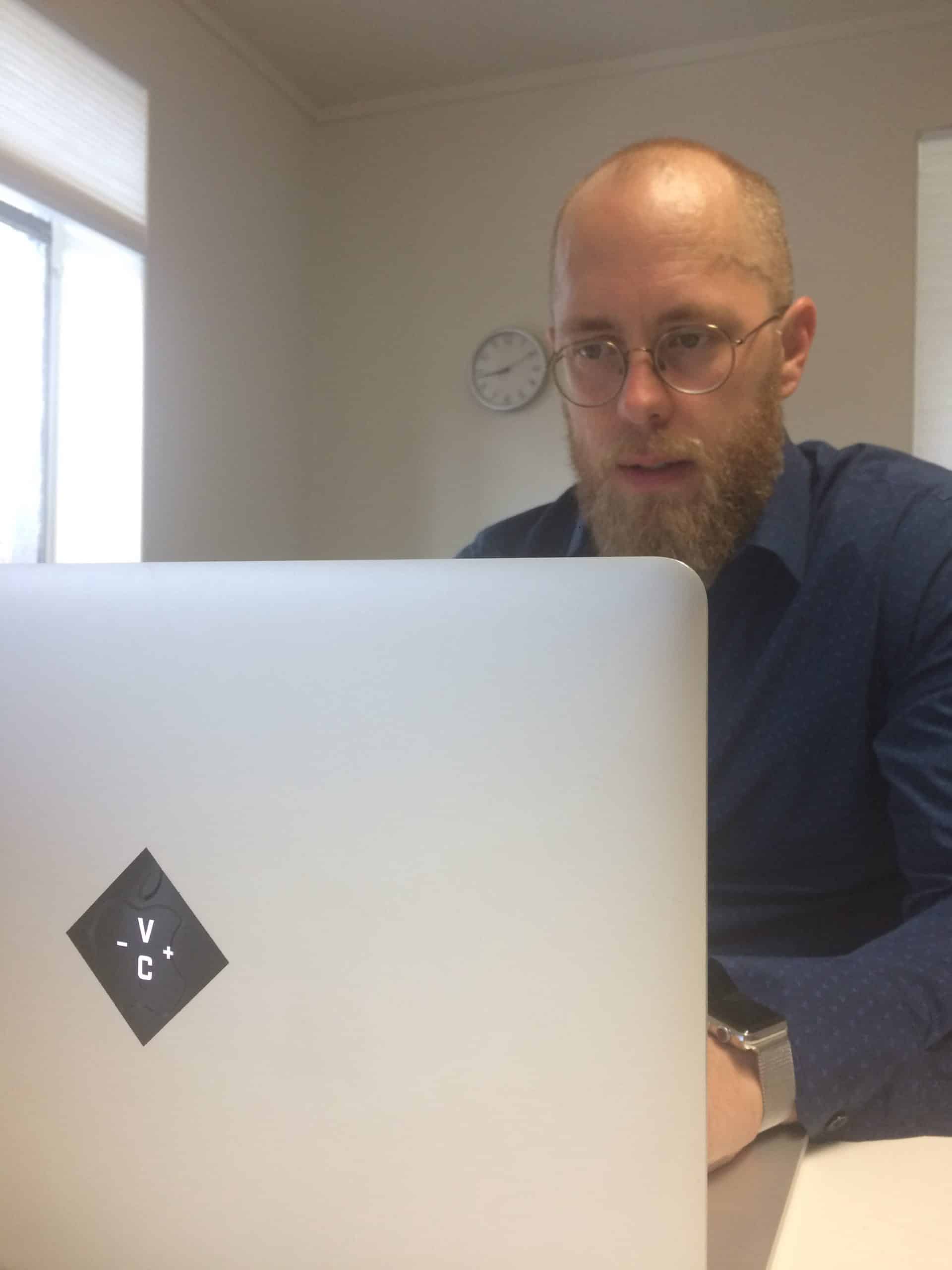 Douglas Ferguson working