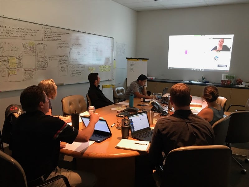 Teamwork in progress