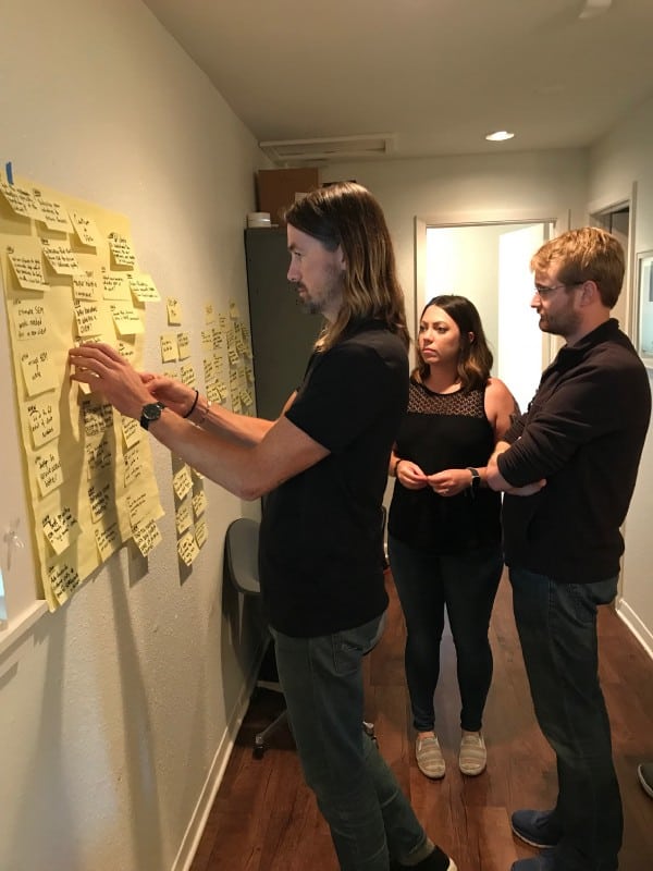 Day 1 and 2 of a Design Sprint