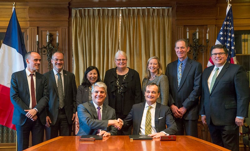 Gérard Araud, the french Ambassador to the US, recently visited Austin to sign the France-UT endowment
