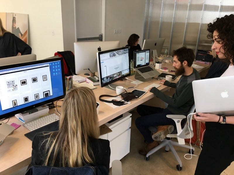 Working on a prototype at Twyla.