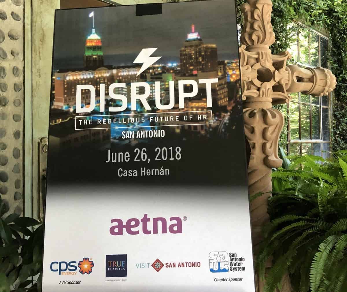 ⚡DisruptHR San Antonio 2018