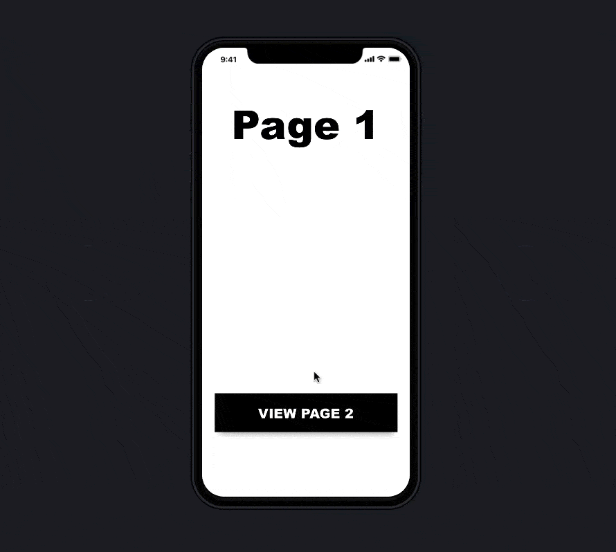 What your prototype will look like at the end of this tutorial.