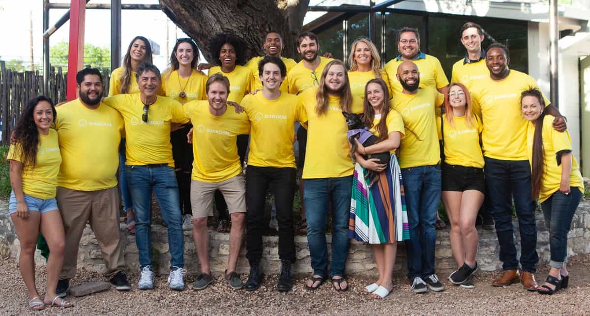 The Austin-based Sunroom team.