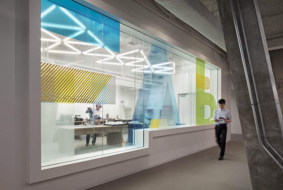 Gensler Fabrication Lab in the Washington, DC office. Photo: Michael Moran