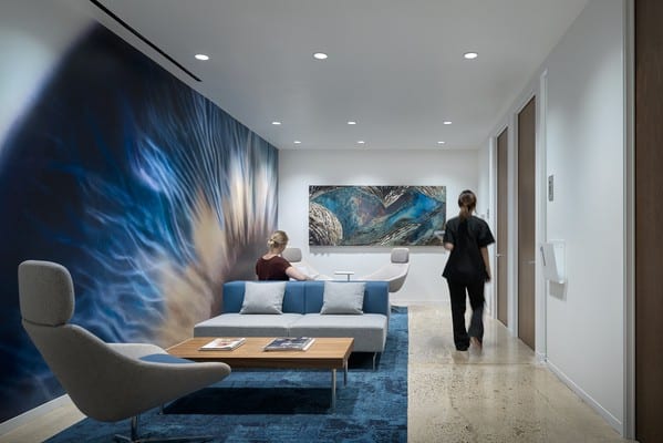 NVision Eye Centers waiting room Photo: Ryan Gobuty