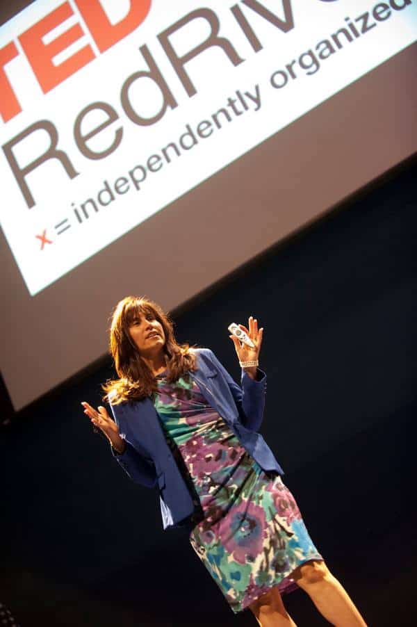 Maura Nevel Thomas at work