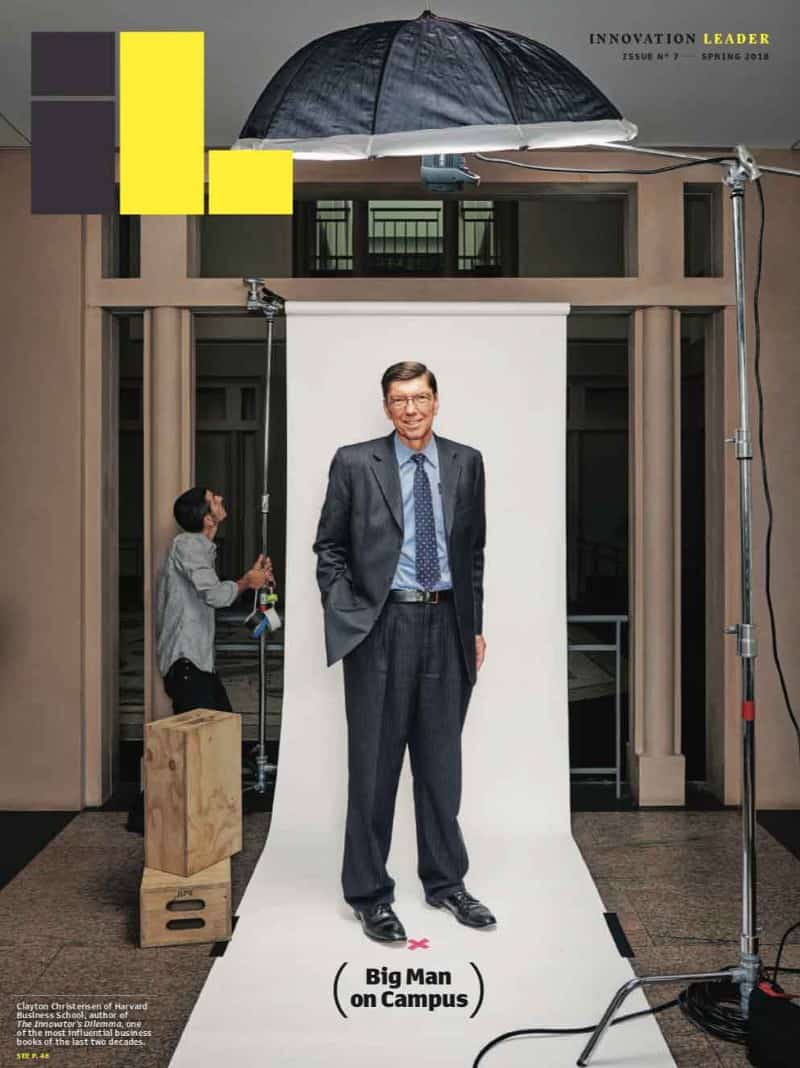 The cover of Innovation Leader.