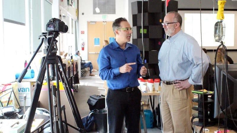 Scott with Innovation Leader co-founder Scott Cohen.