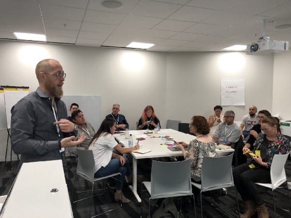 Douglas Ferguson speaking