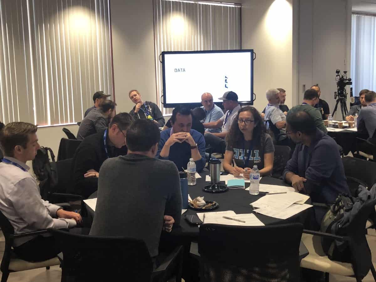 Groups working together