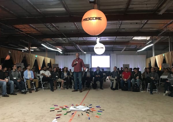 Open space event at Procore.