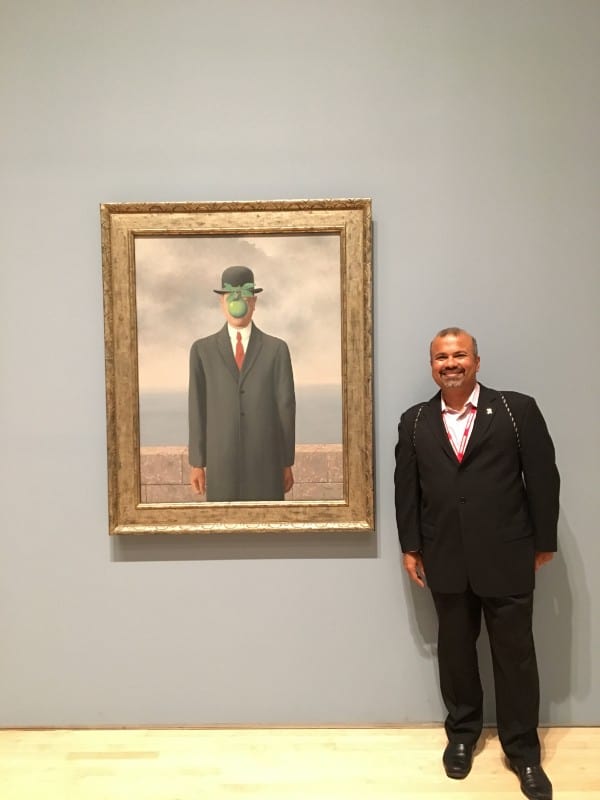 Navin finding inspiration outside of work.