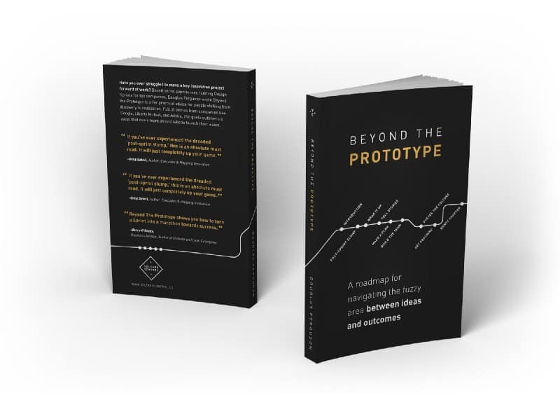 The cover of my soon-to-be-released book, Beyond the Prototype.