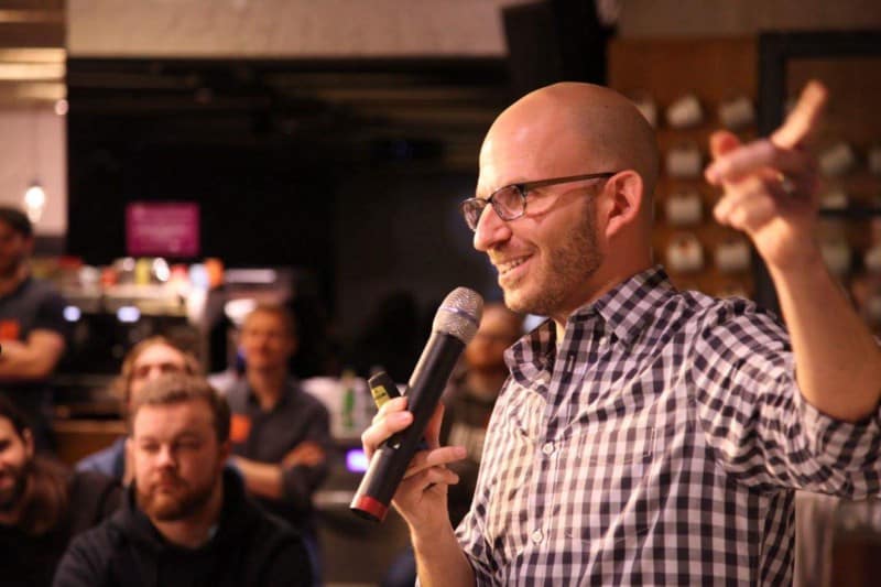 Jeff doing his thing