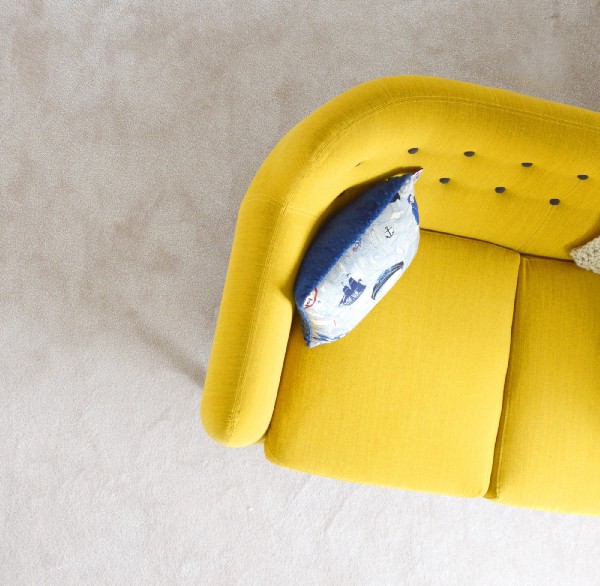 yellow couch