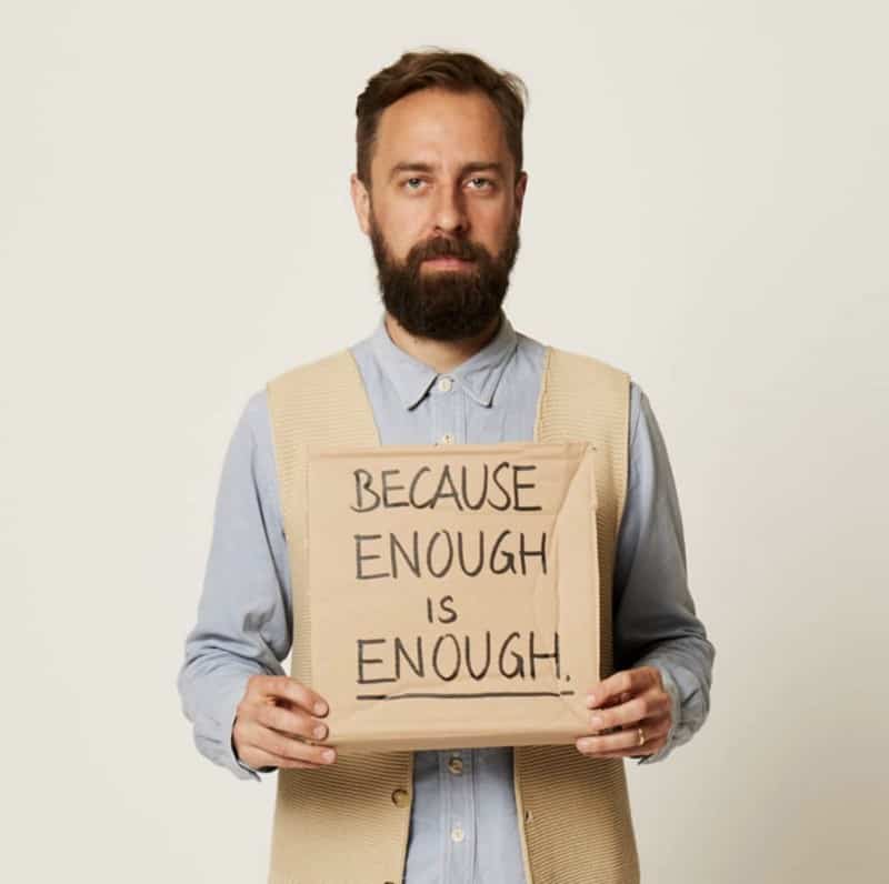 In June 2019, Wolfgang pledged on Twitter to not buy any new clothing or textiles for a year.