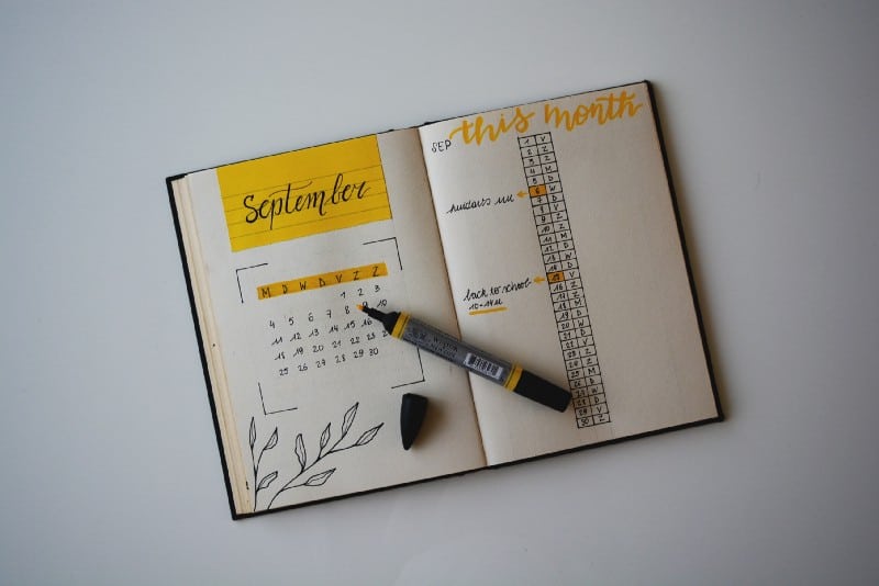 Calendar book