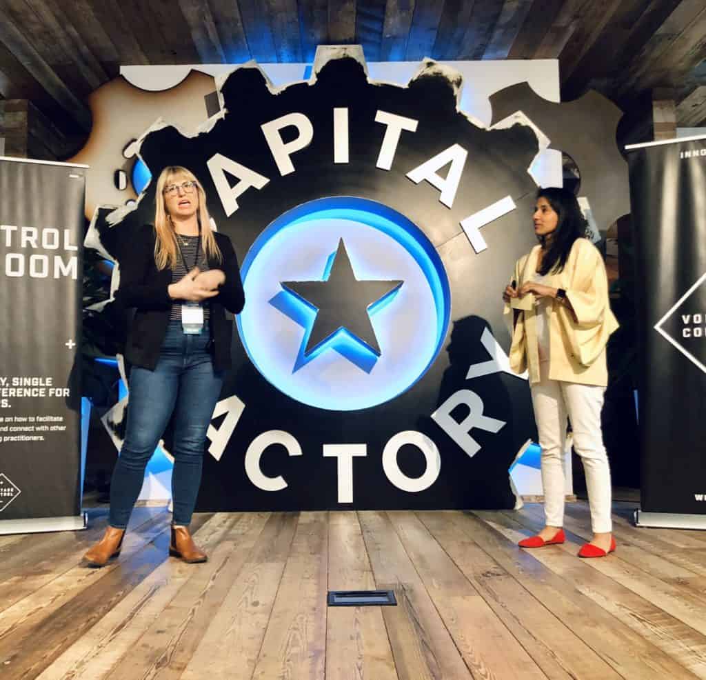 Leisha Barnette and Vaishali Jadhav speak about the difference between co-presenting and co-facilitating.